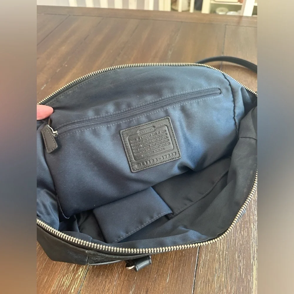 Coach leather satchel